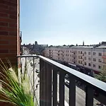 Chic Designer Apartment With Original Art And Old Town View