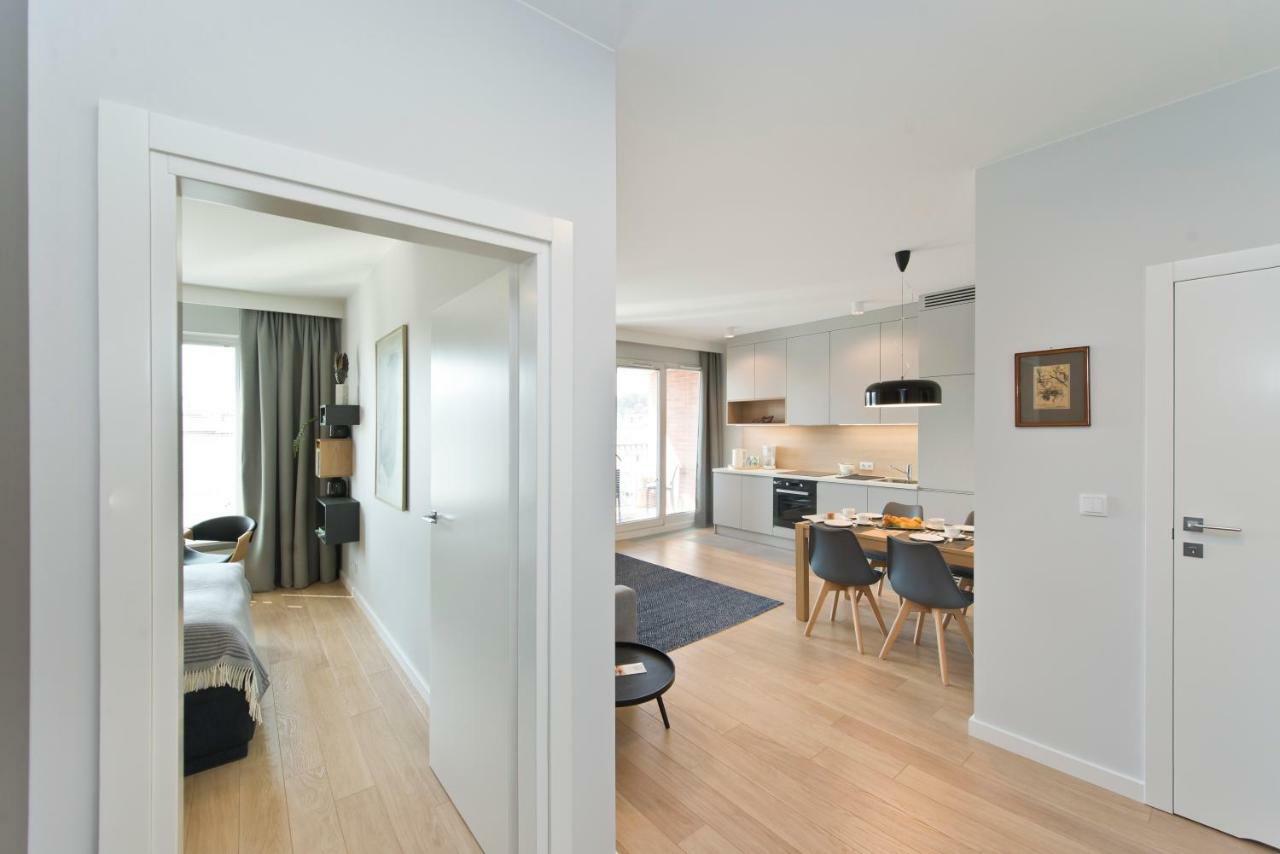 Chic Designer With Original Art And Old Town View *