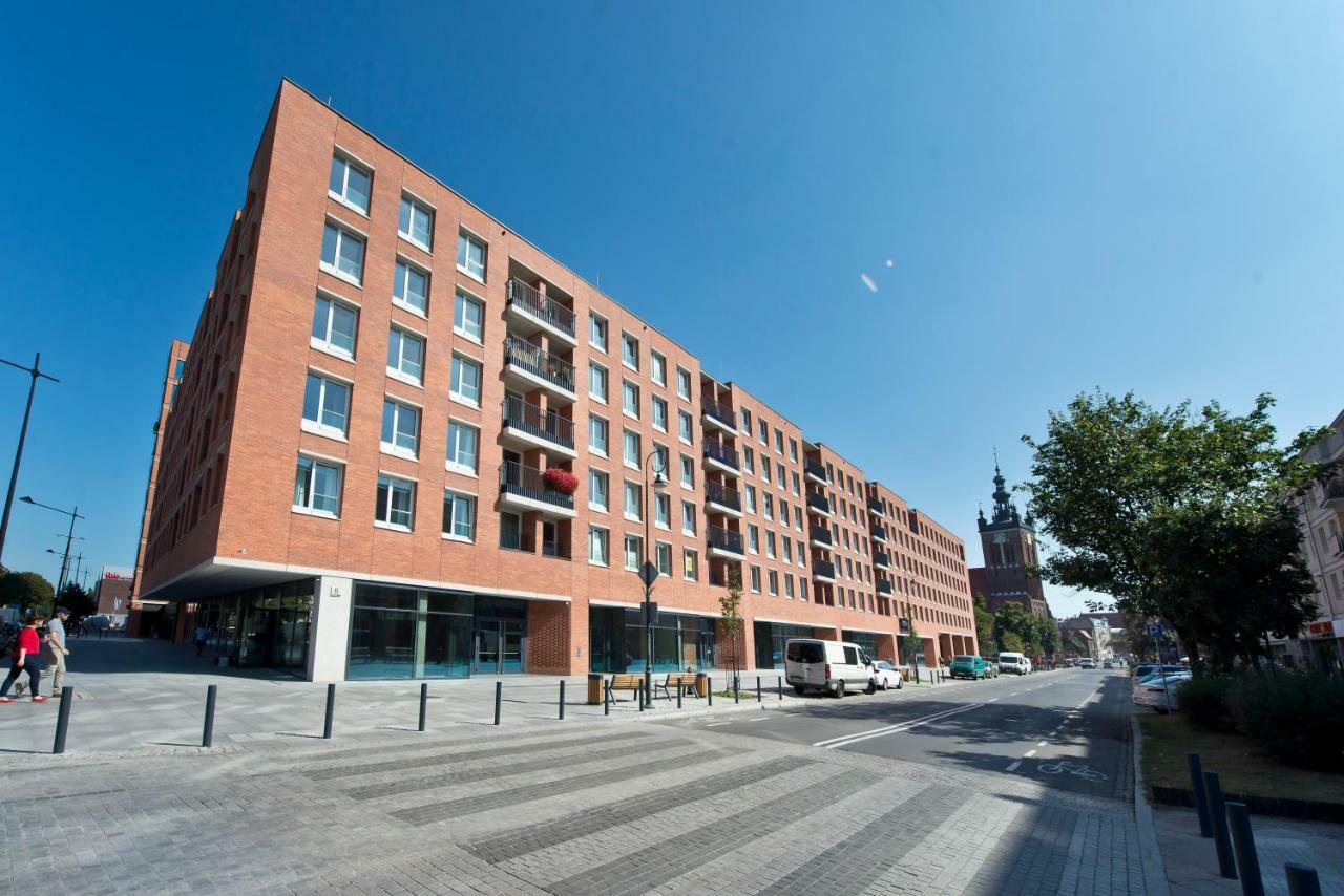 Apartment Chic Designer With Original Art And Old Town View Gdansk