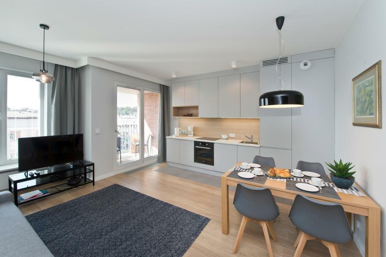 Chic Designer With Original Art And Old Town View